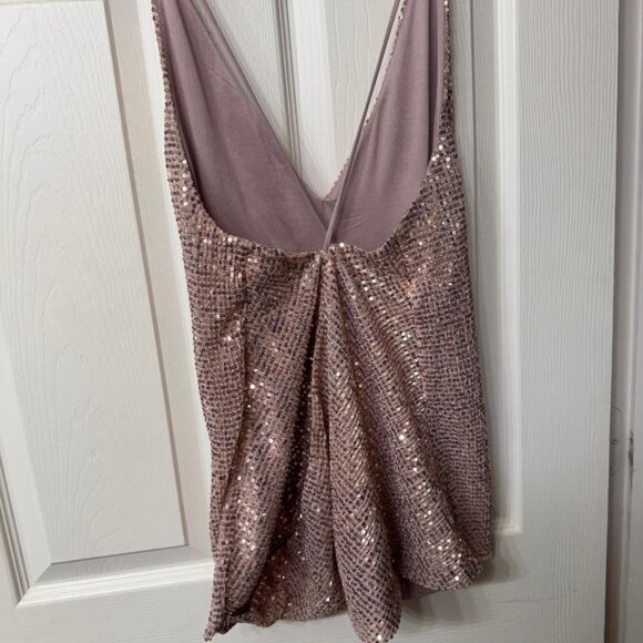 Express sequin size M top - Picture 2 of 2